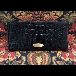 Brahmin Black Clutch
